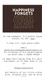 Mobile Screenshot of happinessforgets.com